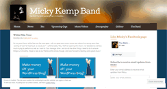 Desktop Screenshot of mickykemp.com